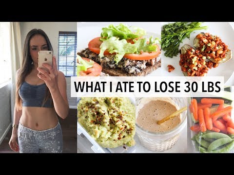 WHAT I ATE TO LOSE 30 LBS IN 12 WEEKS