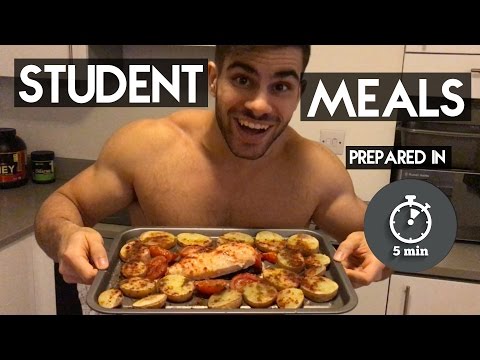 Top 3 Quick Bodybuilding Meals For Lazy Students!