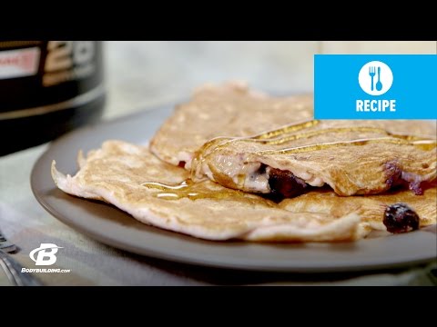 Berries and Cream Protein Pancake | Quick Recipes