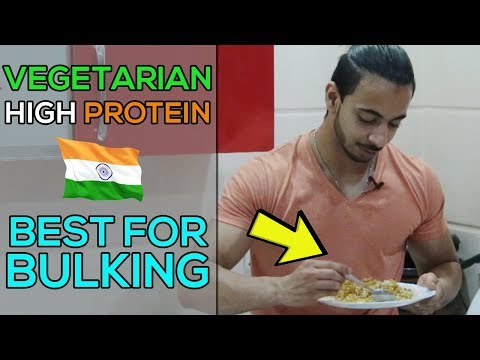 Most Powerful Indian Meal For Bodybuilders (VEGETARIAN) | AESTHETICALLY