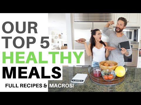TOP 5 HEALTHY MEALS – Easy Ideas + Full Recipes!