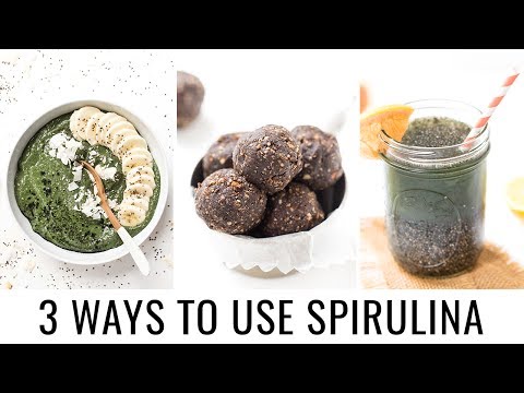 HOW TO USE SPIRULINA | 3 different recipes