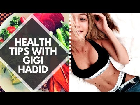 Diet & Fitness Tips from Gigi Hadid!