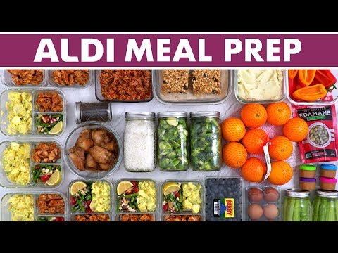 Healthy Aldi Meal Prep for the Week & Haul! + INSTANT POT recipe!