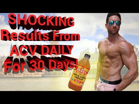 Results Of Drinking Apple Cider Vinegar DAILY For 30 Days for Weight Loss