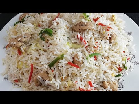 Chicken Fried Rice Recipe | Chinese Rice Recipe | Rice Recipes Easy | Tasty Food Recipes