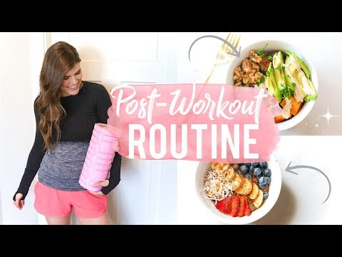 My After Workout Routine! Healthy Dinner Idea + Tips!