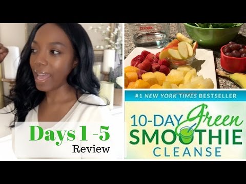 10-Day Green Smoothie Cleanse Review| Days 1-5 Snack ideas + Tips