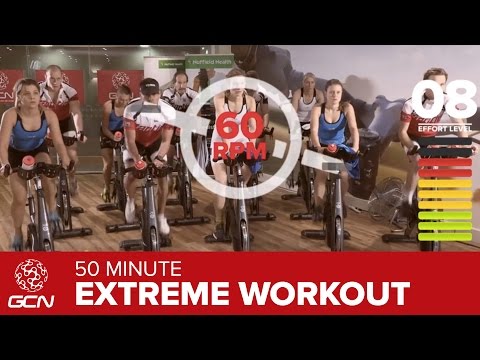 Extreme Fat Burning Workout – 50 Minute Indoor Cycling Class