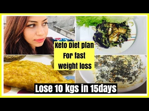 Indian Keto Diet Plan for weight loss | Lose 10 kgs in 15 Days | Azra Khan Fitness