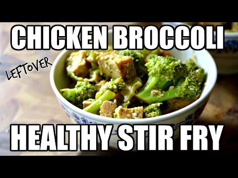 LEFTOVER CHICKEN RECIPE: Chicken and Broccoli Stir Fry Made From Leftover Chicken!