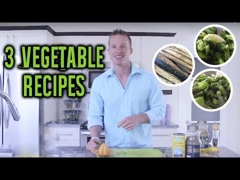How To Cook Vegetables And Make Them Taste Delicious (3 VEGETABLE RECIPES)