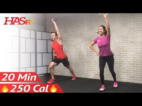 20 Minute Low Impact Cardio Workout for Beginners – Beginner Workout Routine at Home for Women Men
