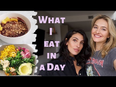 What I Eat In A Day As A Model | Ridiculously Healthy Tasty Recipes | Sanne + Anna