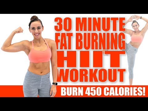 30 Minute FAT-BURNING HIIT WORKOUT! ?Burn 450 Calories ?Sydney Cummings