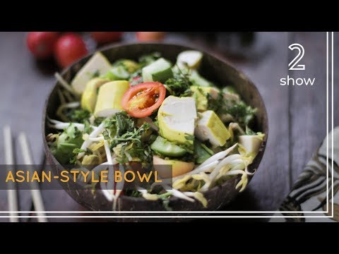 Spicy Asian Tofu Bowl | Vegan Fitness Recipe