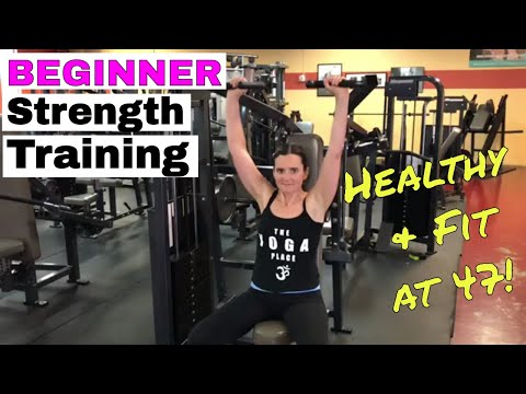 BEGINNER Strength Training Workout | My Gym Newbie Machine Routine #1