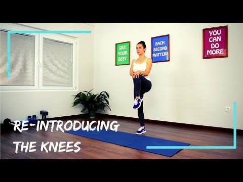 Low impact – Bad Knees Workout for Burning Fat (beginner & intermediate!)