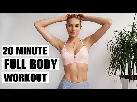 20 MIN Full Body Workout | Cardio, Strength, & Balance | Sanne Vloet