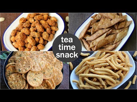 4 easy tea times snacks recipe | quick evening snacks recipes | light evening snacks