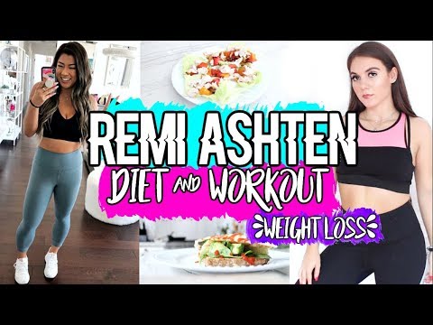 Trying Remi Ashten’s Diet & Workout To LOSE WEIGHT !!