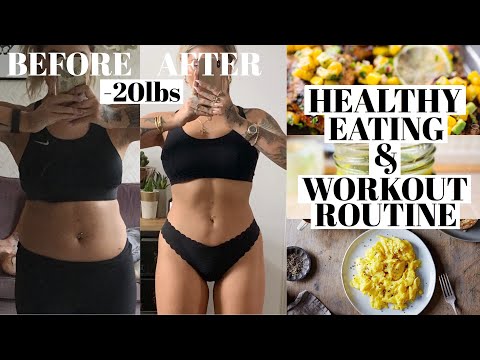 WHAT I EAT IN A DAY & WORK OUT ROUTINE | JAMIE GENEVIEVE