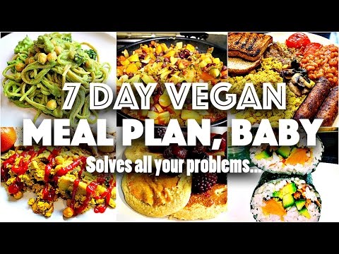 7 DAY VEGAN CHALLENGE MEAL PLAN (Easy, go-to recipes)