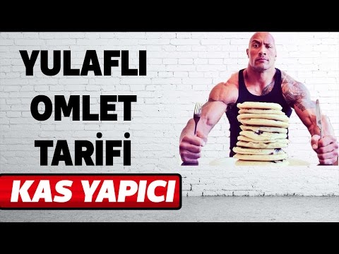 Yulaflı Omlet Tarifi | SPORCU KAHVALTISI | Diyet Ekmek Yapımı [ Uzaktanpt.com ] | Fitness Motivation