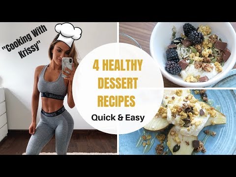 HEALTHY DESSERT RECIPES! Simple and Yummy!
