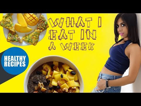 ❤️What I Eat in a Week for Breakfast 2019 | Healthy Indian Recipes