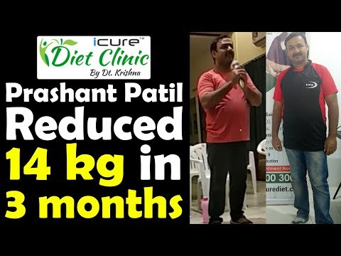 Weight loss transformation | Fat To Fit | icure Diet Clinic |Dietitian Krishna