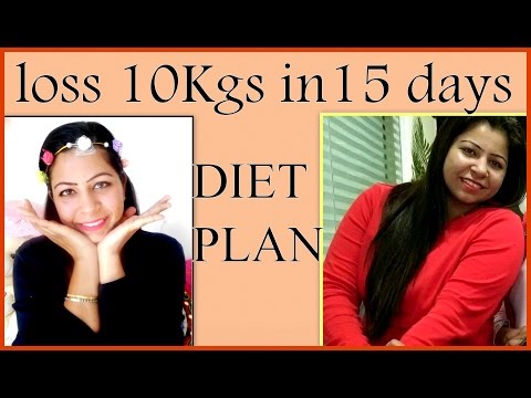 How to Lose Weight Fast 10KG in 15 Days | Full Day Diet Plan for Weight Loss | Fat to Fab