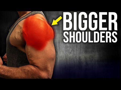 4 KILLER Exercises To Build CANNON BALL SHOULDERS (GRUESOME SHOULDER WORKOUT FOR SIZE!!)
