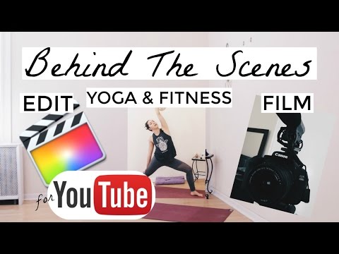 HOW TO FILM FITNESS VIDEOS FOR YOUTUBE | Tips & Advice for Filming Yoga Videos