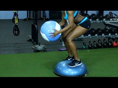 10 Awesome BOSU Ball Exercises: Total Body Balance Training