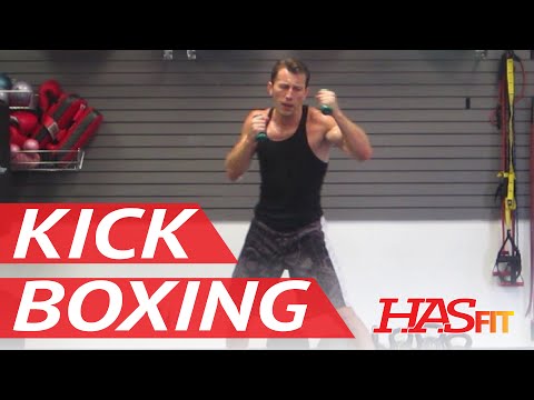 BEST 30 Minute Cardio Kickboxing Workout – Aerobic Cardiovascular Exercises – HASfit Cardio Training