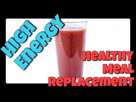 Healthy Meal Replacement Shake : High Energy Diet Smoothie for your Fitness