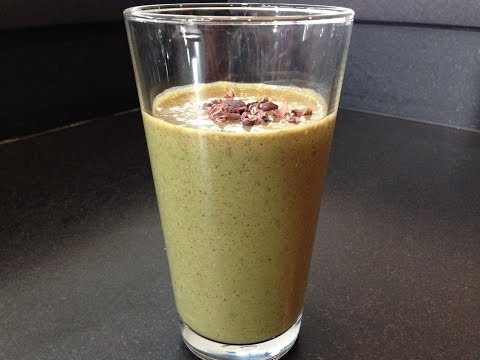 Mint Chocolate Protein Smoothie Recipes – HASfit Healthy Smoothie Recipes – Chocolate Smoothie