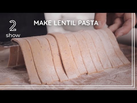 Make your own Lentil Pasta | Vegan Fitness Recipe