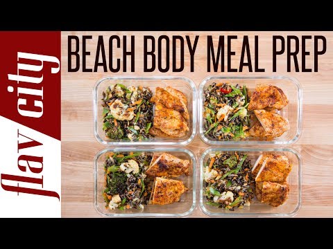 Beach Body Meal Prep – Tasty Weight Loss Recipes With Chicken Breasts