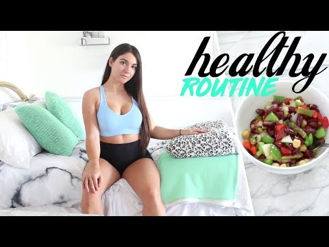 Healthy Day In My Life: lululemon haul, Leg & Butt Workout + Full day of EATING !!