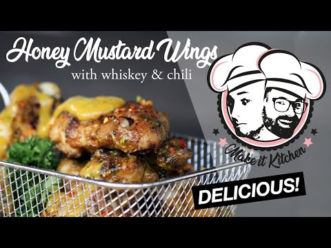 Honey Mustard wings – Honey mustard sauce recipe – Chicken Wings recipe 3#