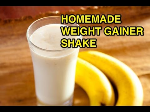 How to make a fast homemade weight gainer protein shake for muscle gain