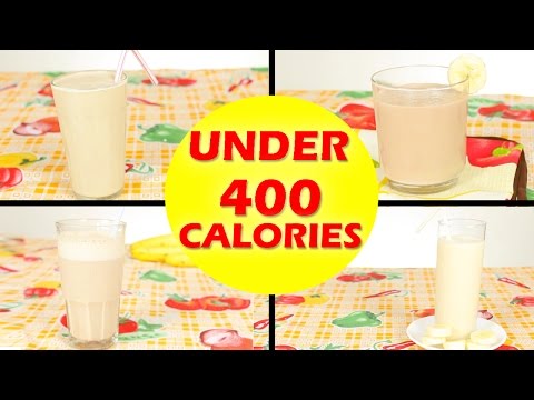 4 Banana Peanut Butter Smoothie, Healthy Smoothie Recipes For Weight Loss
