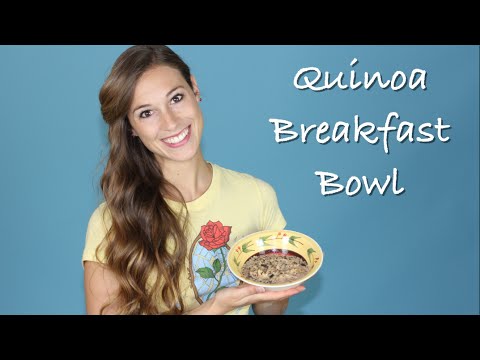 Quinoa Breakfast Bowl Recipe w/ Elizabeth – HASfit Healthy Breakfast Recipes
