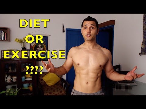 Diet Or Exercise ..What’s More Important For Weight Loss?