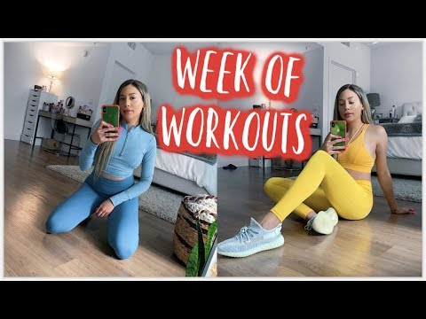 A WEEK OF WORKOUTS | WEIGHT LOSS MOTIVATION