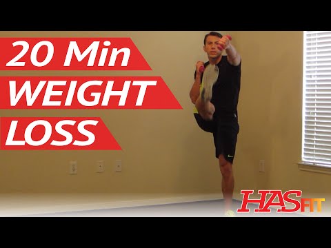 20 Minute Aerobics Workout for Weight Loss – HASfit Aerobic Exercises at Home – Aerobic Training
