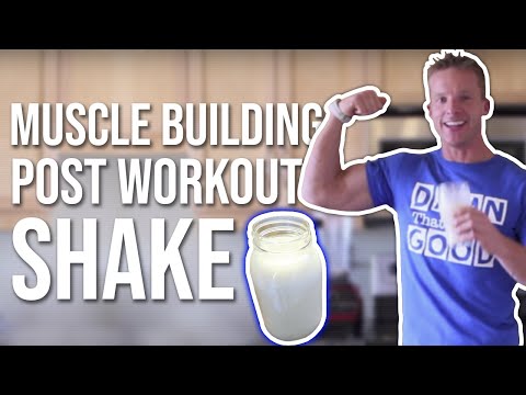 Post Workout Shake Recipe For Muscle Gain (INCLUDES SECRET INGREDIENT)