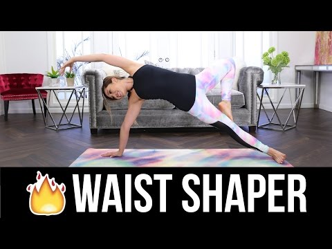 Quick Burn WAIST SHAPER Workout! Best Pilates Exercises for Slimming your Obliques!